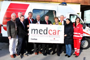 Eröffnung medcare; Foto: Caritas Tirol/ Wolchowe