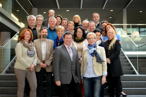 Zu ihrer Frühjahrstagung trafen sich die Mitglieder der Vereinigung der PflegedirektorInnen der Österreichischen Krankenanstalten an der Universität UMIT in Hall Foto: UMIT